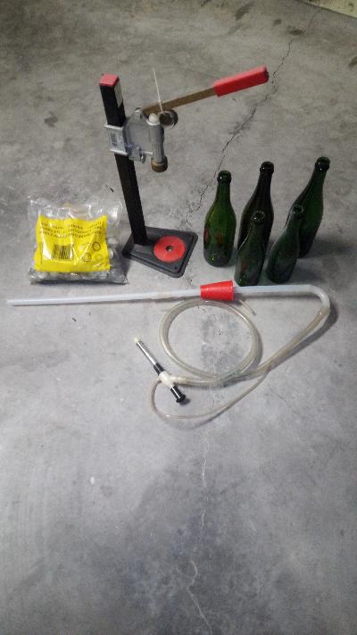 Attrezzi per imbottigliare 