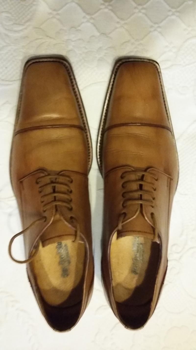 SCARPE IN VERA PELLE - BEIGE CHIARO 