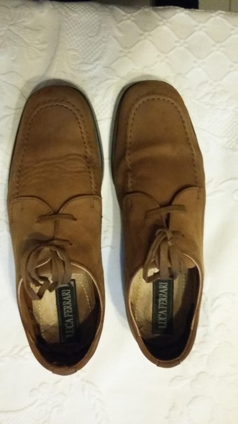 SCARPE IN CAMOSCIO – VERA PELLE