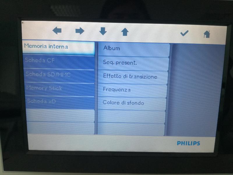 CORNICE DIGITALE PHOTOFRAME PHILIPS 7FF2FPAS/00