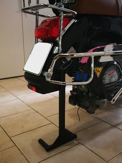 VESPA, SOSTEGNO OFFICINA