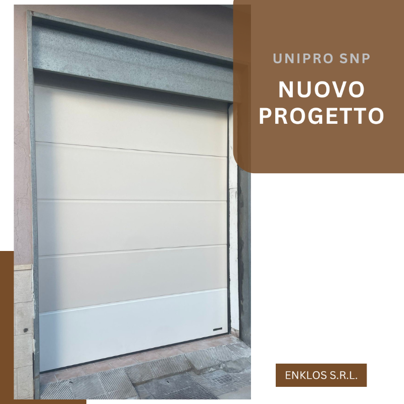 Portone sezionale UniPro SNP 3,450 m x 2,250 m