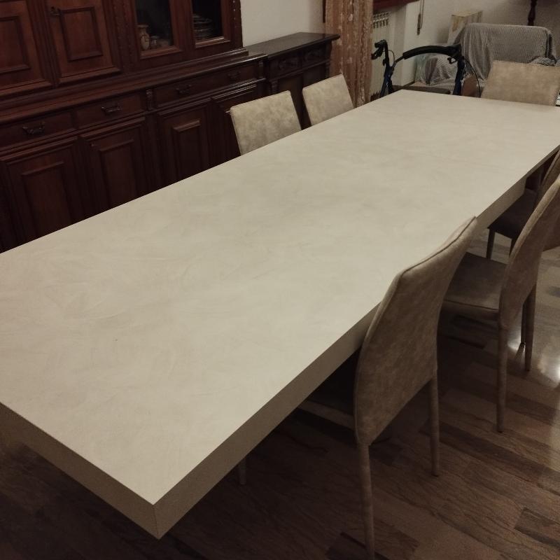 Tavolo allungabile Quark con 6 sedie