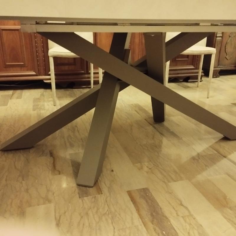 Tavolo allungabile Quark con 6 sedie