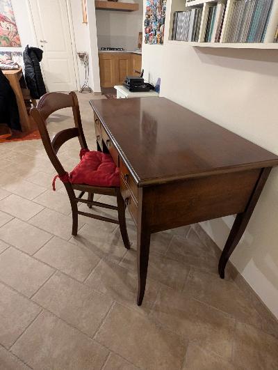 SCRIVANIA ARTE POVERA + SEDIA