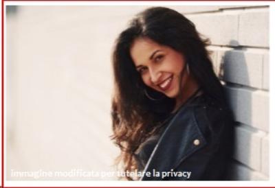 Bella ragazza, intraprendente, ironica, molto accattivante. 