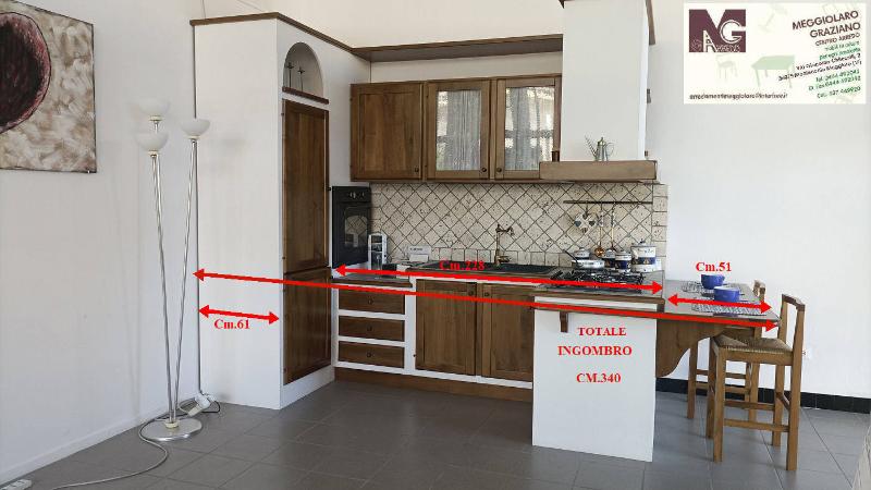 CUCINA TIPO MURATURA A SOTTOCOSTO