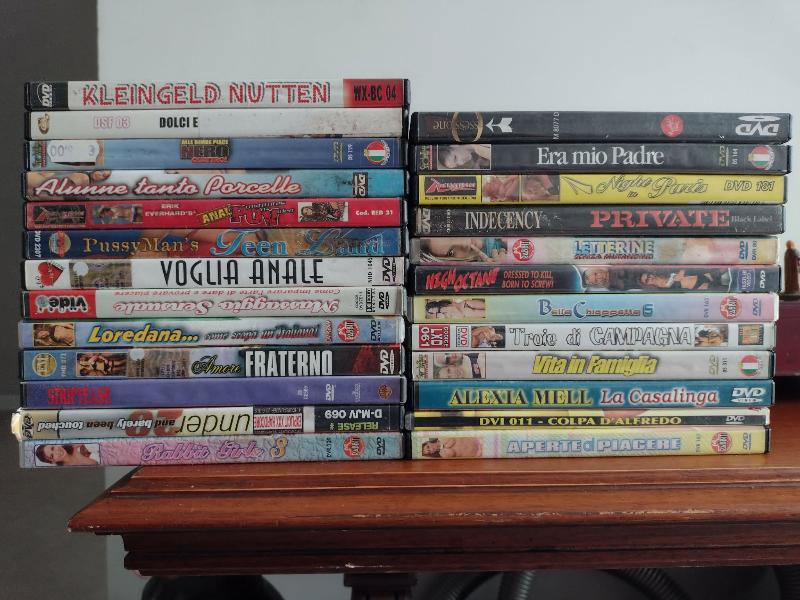 Film 25 dvd per adulti vendo