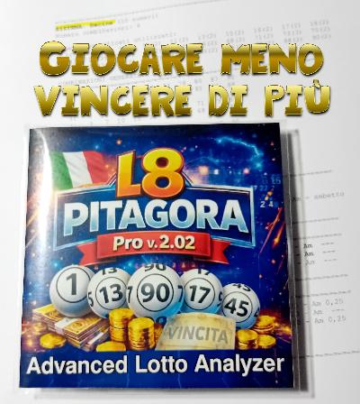 L8 PITAGORA Pro *** Advanced LOTTO Analyzer