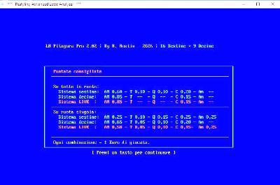 L8 PITAGORA Pro *** Advanced LOTTO Analyzer