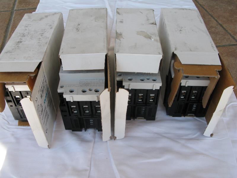 SIEMENS INTERRUTTORE SALVA MOTORE TRIVASE 415 v 6 Ka