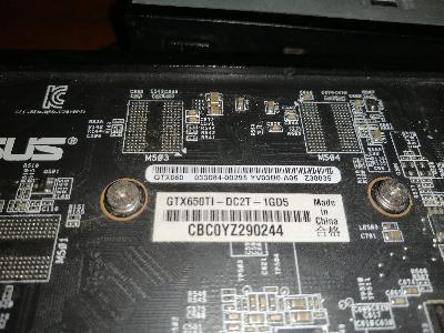 Componenti PC: Video, Ali 650W, Dissipatore..