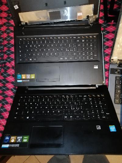 Lotto 4 scocche complete tastiera touchpad