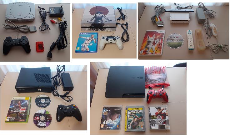 Giochi, consolle e accessori vari versioni