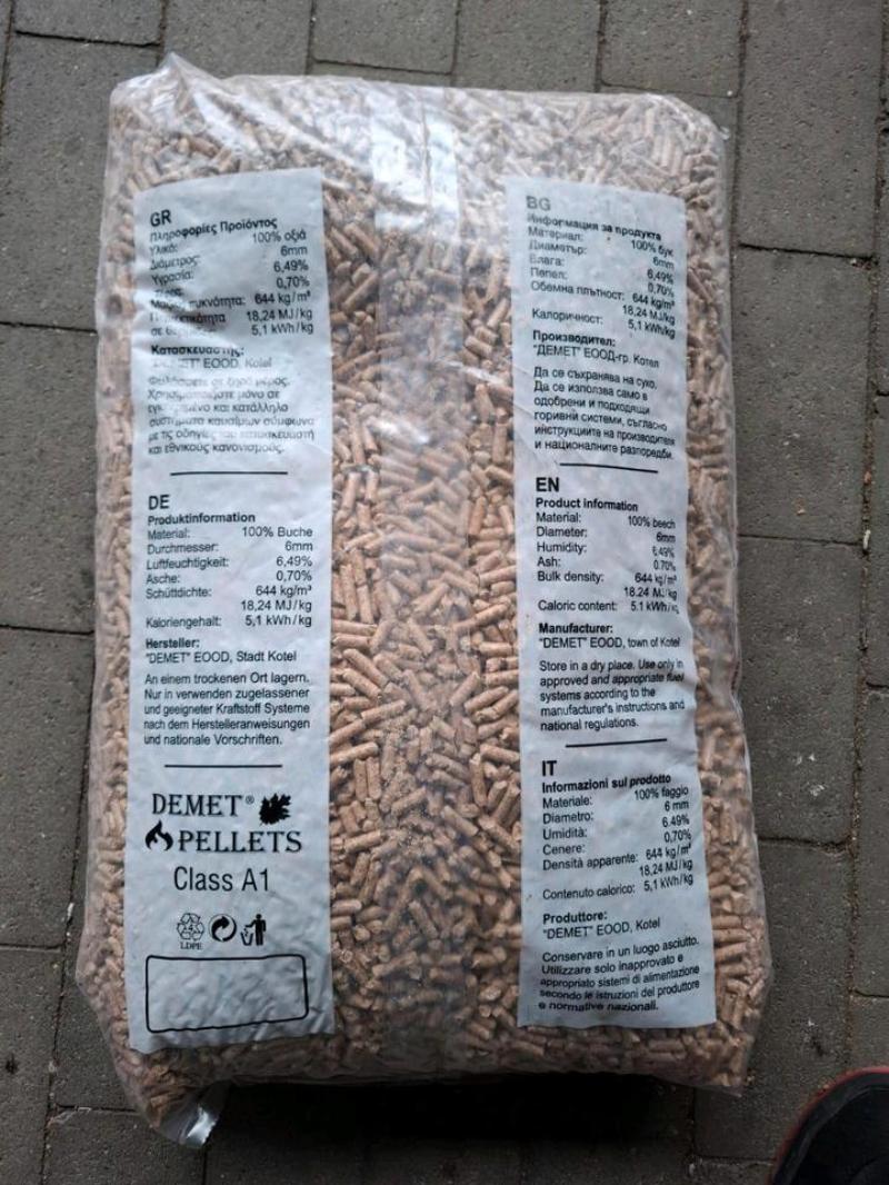 Pellets in bancali 2 euro