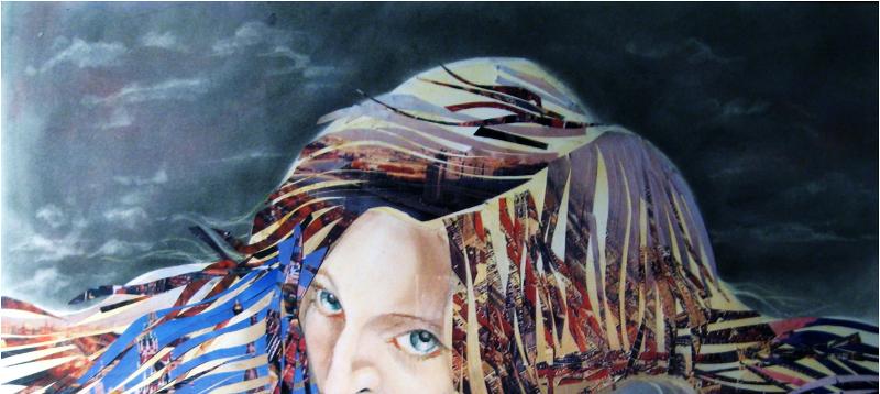 Ritratto pittura olio tela da fotografia idea originale festa della mamma