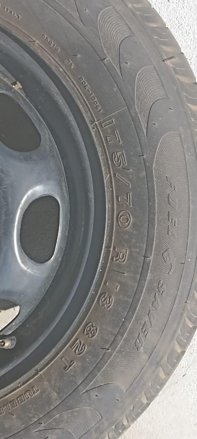 RUOTA / GOMMA/ CERCHIO R175/70 R 13