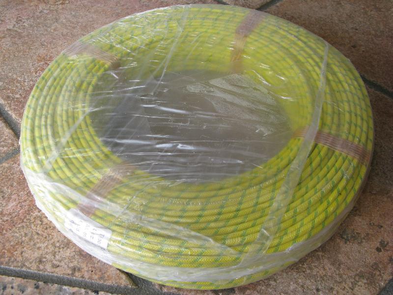 Cavo gialloverde alta temperatura 100 mt. vendo per acquisto sbagliato.