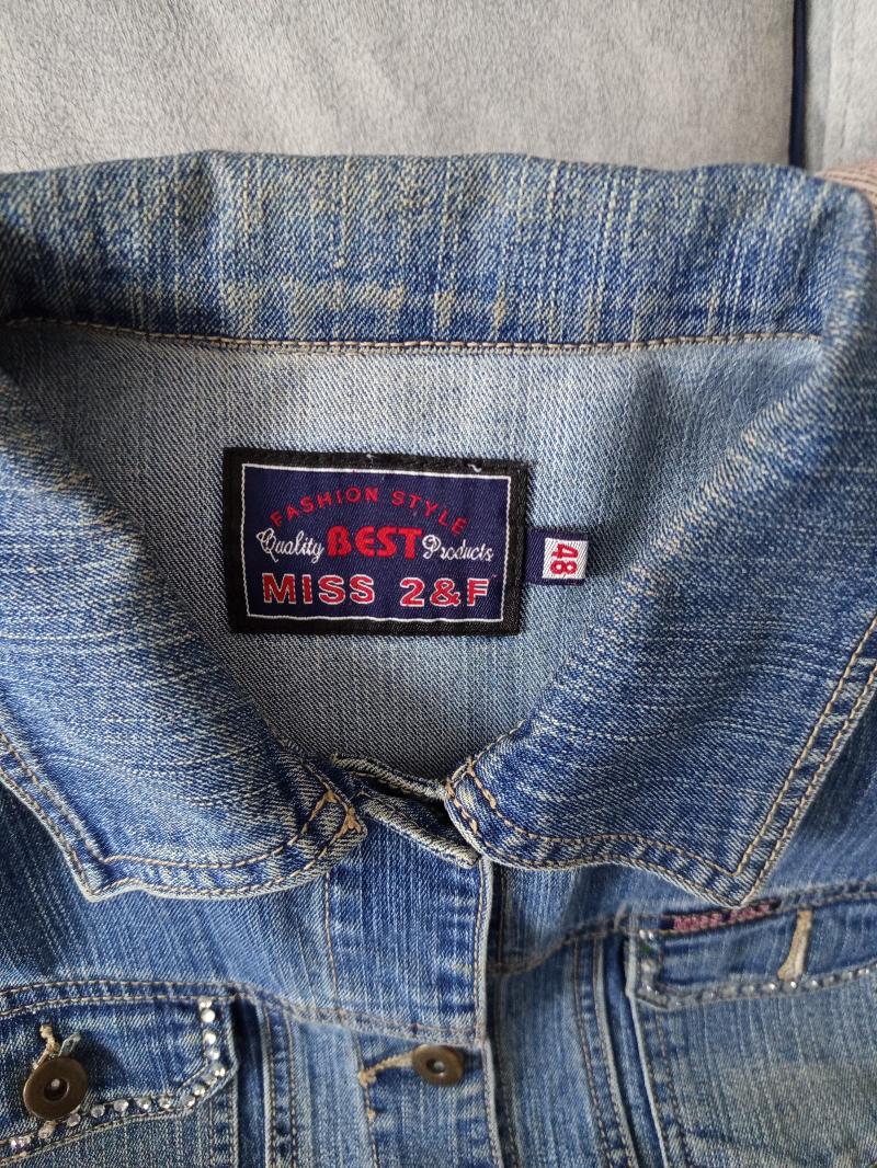 Giubottino donna  jeans MISS 2&F donna taglia 48