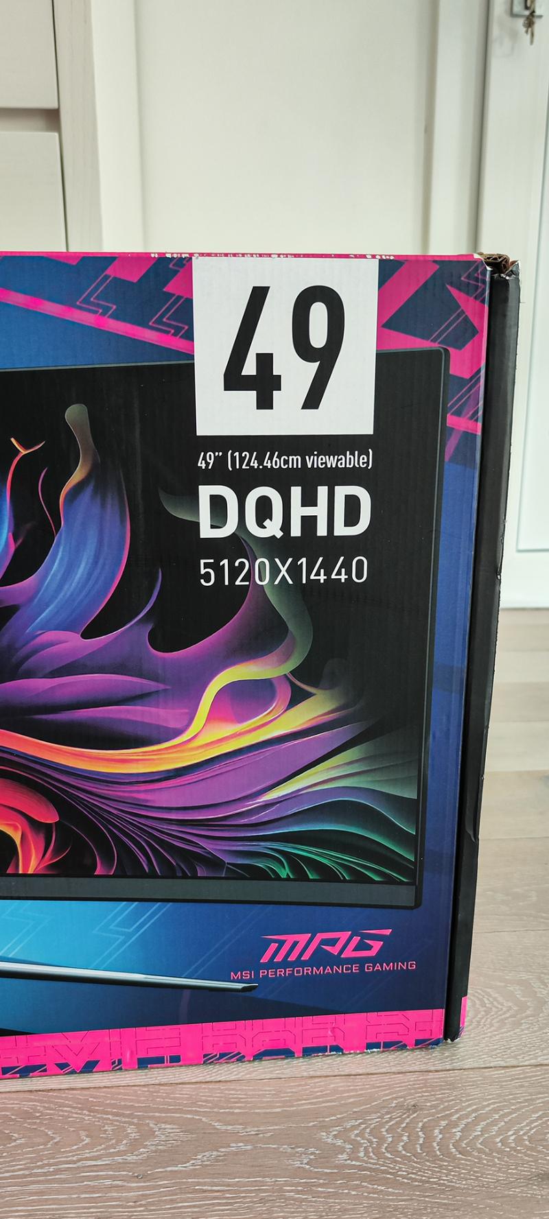 Monitor gaming MSI MPG 491CQP QD-OLED 49"