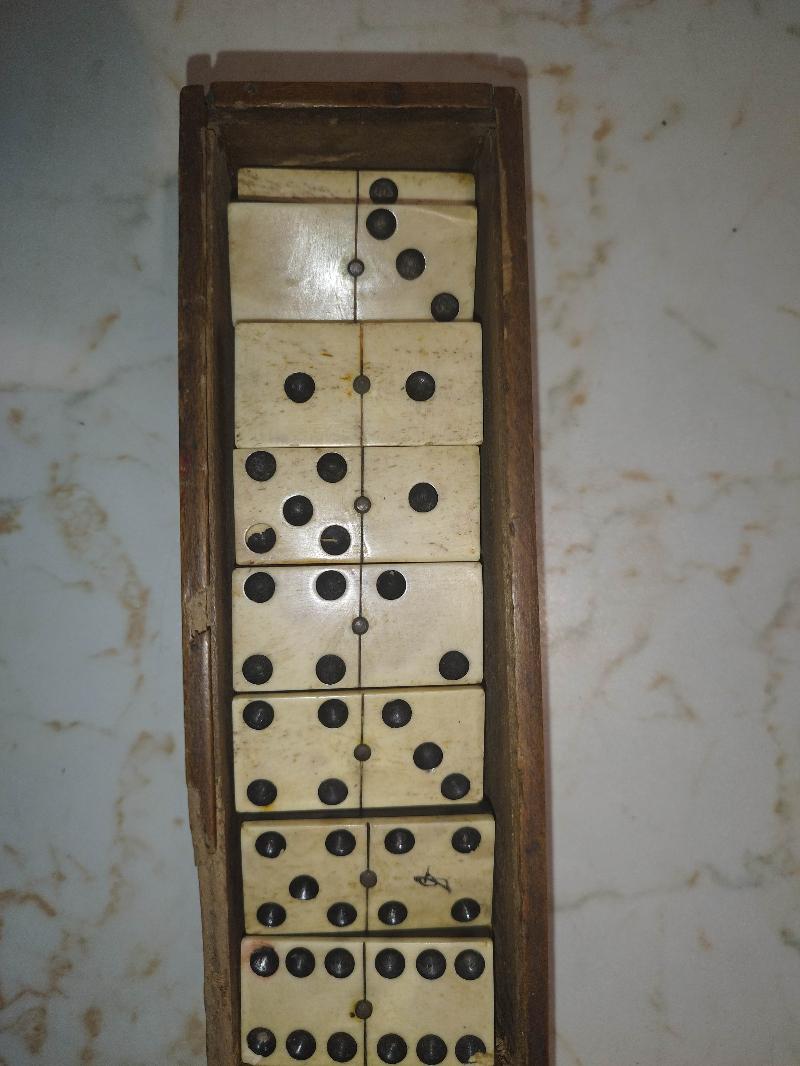 Gioco del domino del 1830 circa