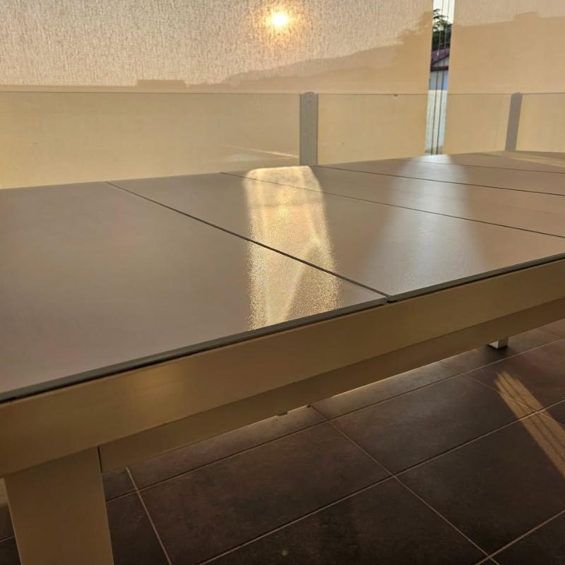 Tavolo da esterno 6-8 posti allungabile 180-240 x 100 cm