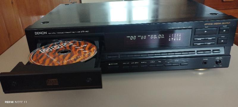 DISK PLAYER CD DENON DCD-1420 CON TELECOMANDO- LEGGI