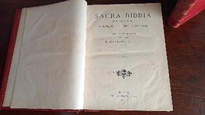 LA SACRA BIBBIA. ANTICO E NUOVO TESTAMENTO. Fratelli Treves Editori 1880-18