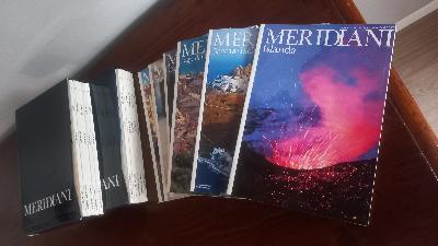 RIVISTE MERIDIANI, 16 numeri vari paesi + 2 raccoglitori