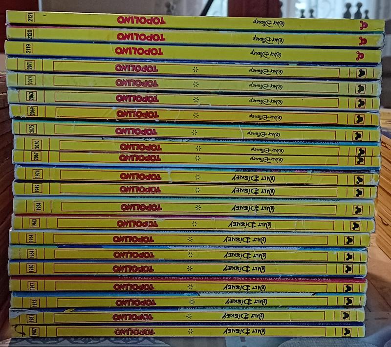 Collezione di circa 95 numeri di Topolino (tutti degli anni 90)