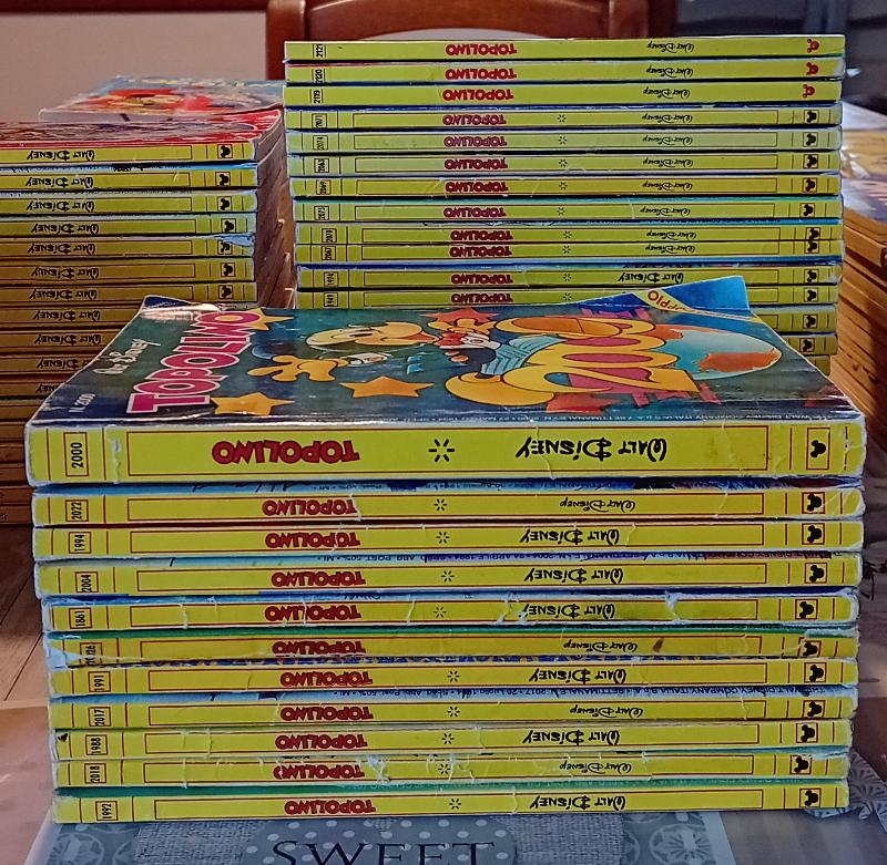 Collezione di circa 95 numeri di Topolino (tutti degli anni 90)