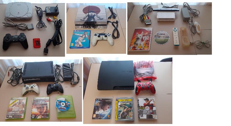 Giochi, consolle e accessori vari versioni
