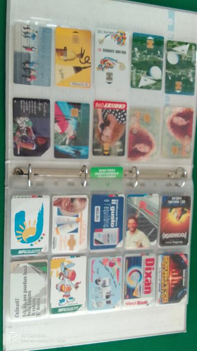 Lotto di 140 schede telefoniche Italia anni 90