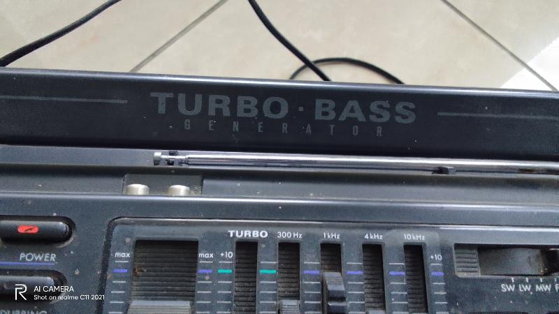 radiolone Philips Turbo Bass vintage