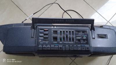 radiolone Philips Turbo Bass vintage
