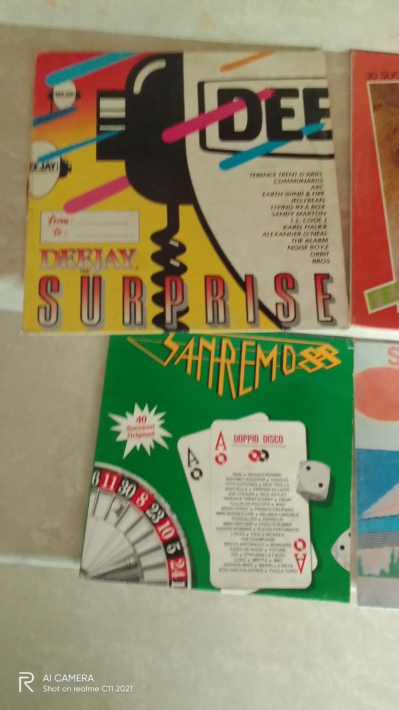 compilation in vinile anni 80
