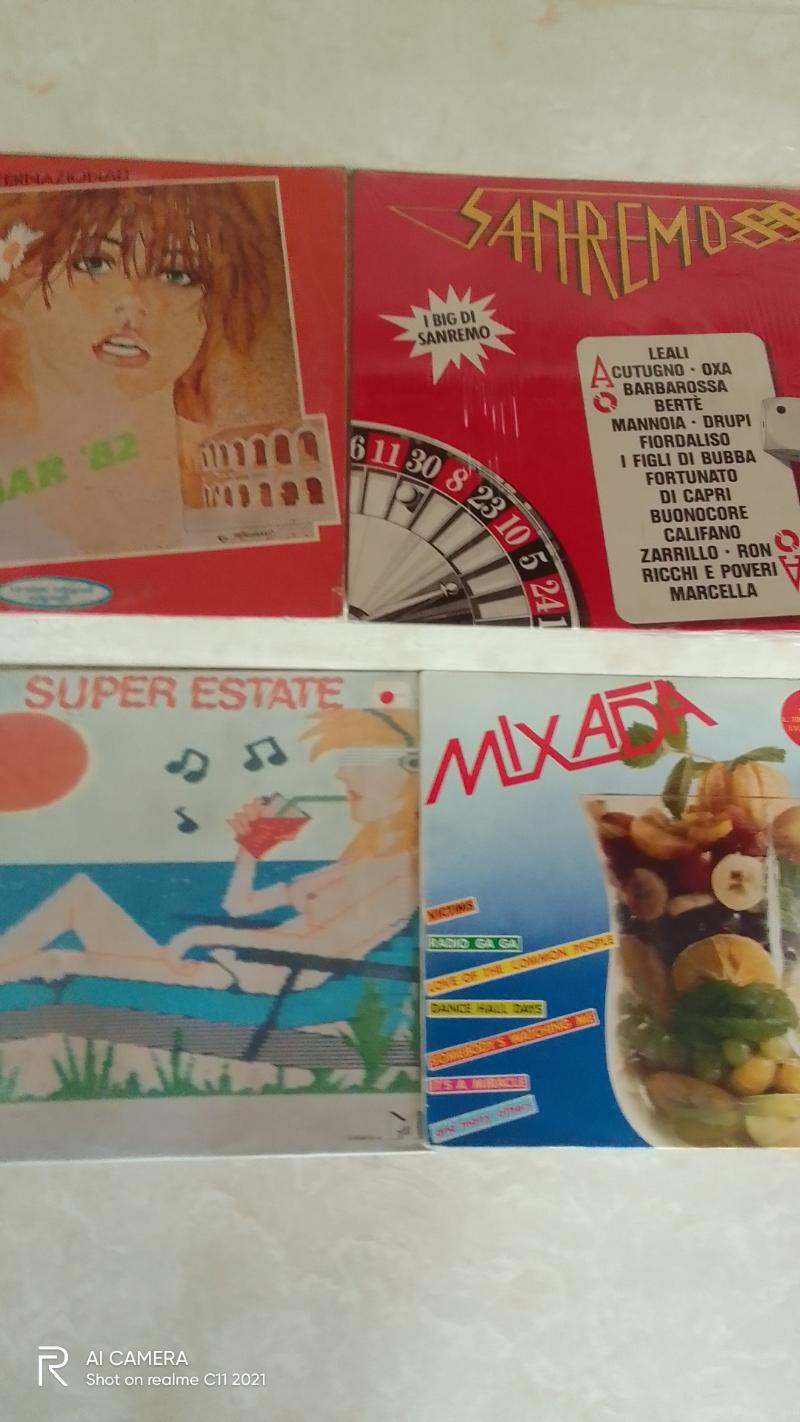 compilation in vinile anni 80