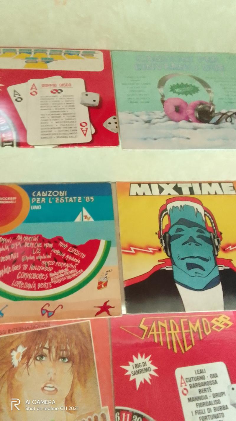compilation in vinile anni 80
