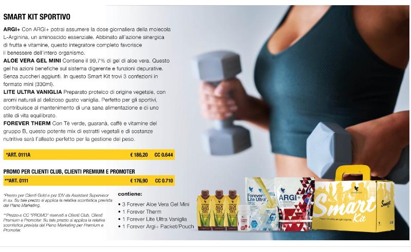 Smart Kit Sportivo: Il supporto completo per chi pratica sport.