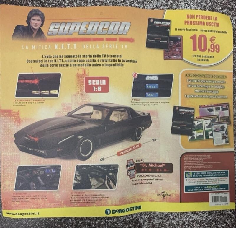 super car  1982 KITT MACCHINA PARLANTE