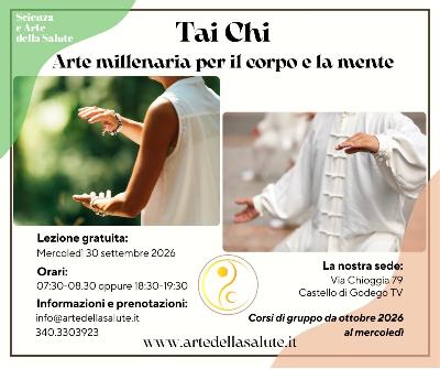 Lezione gratuita di tai chi: un'arta millenaria per il corpo e la mente