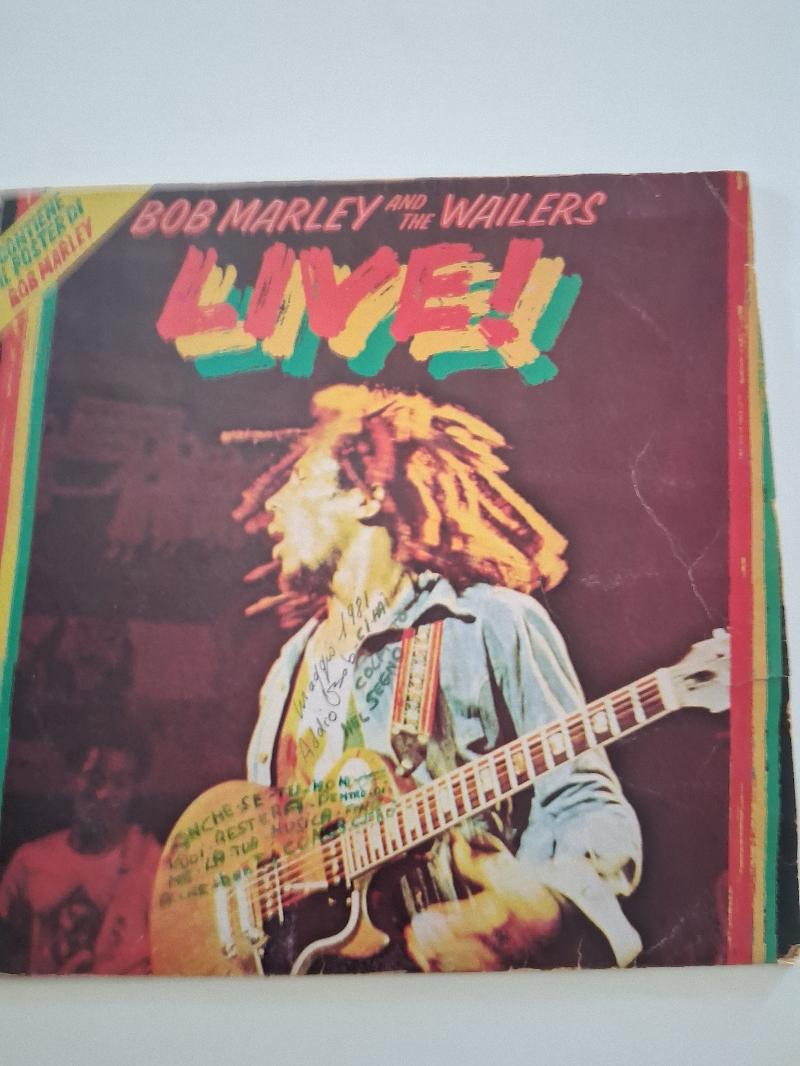 2 LP in buono stato Bob Marley live 1975 + Stars on 45' vol. 2 1981 