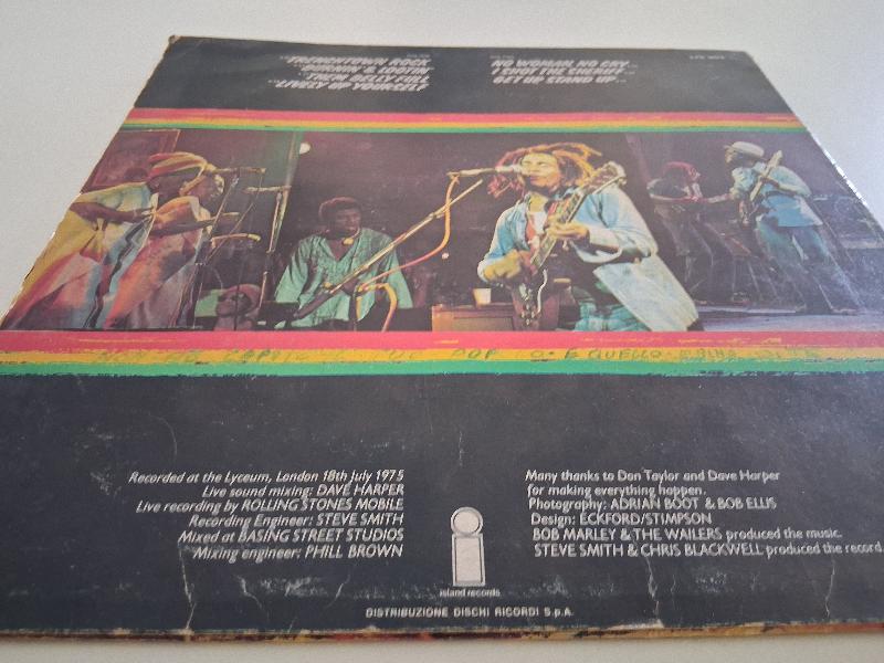 2 LP in buono stato Bob Marley live 1975 + Stars on 45' vol. 2 1981 