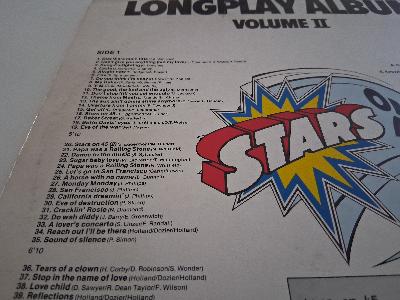 2 LP in buono stato Bob Marley live 1975 + Stars on 45' vol. 2 1981 