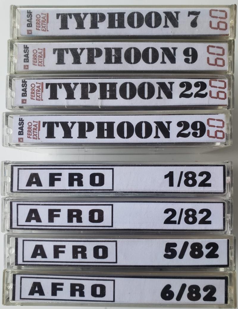 Discoteca Typhoon Dj Loda audiocassette