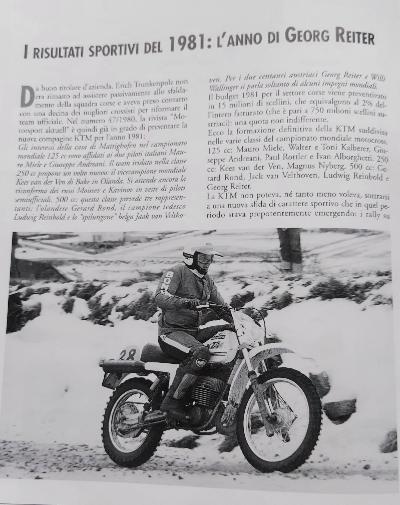 KTM GS - LIBRO DELLA SUA STORIA
