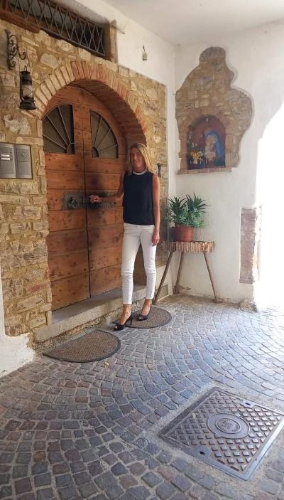 Cristina, insegnante. 