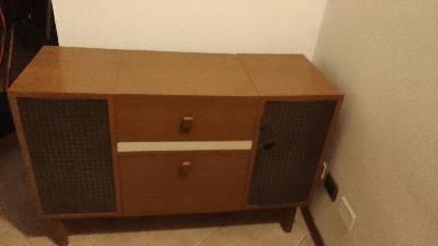 Mobile stereo+radio vintage
