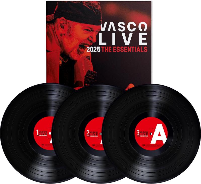 VASCO LIVE 2025 – THE ESSENTIALS 3LP Box Set 