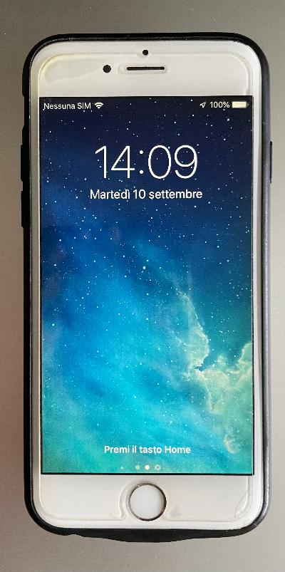 Apple iPhone 6 con cover-batteria